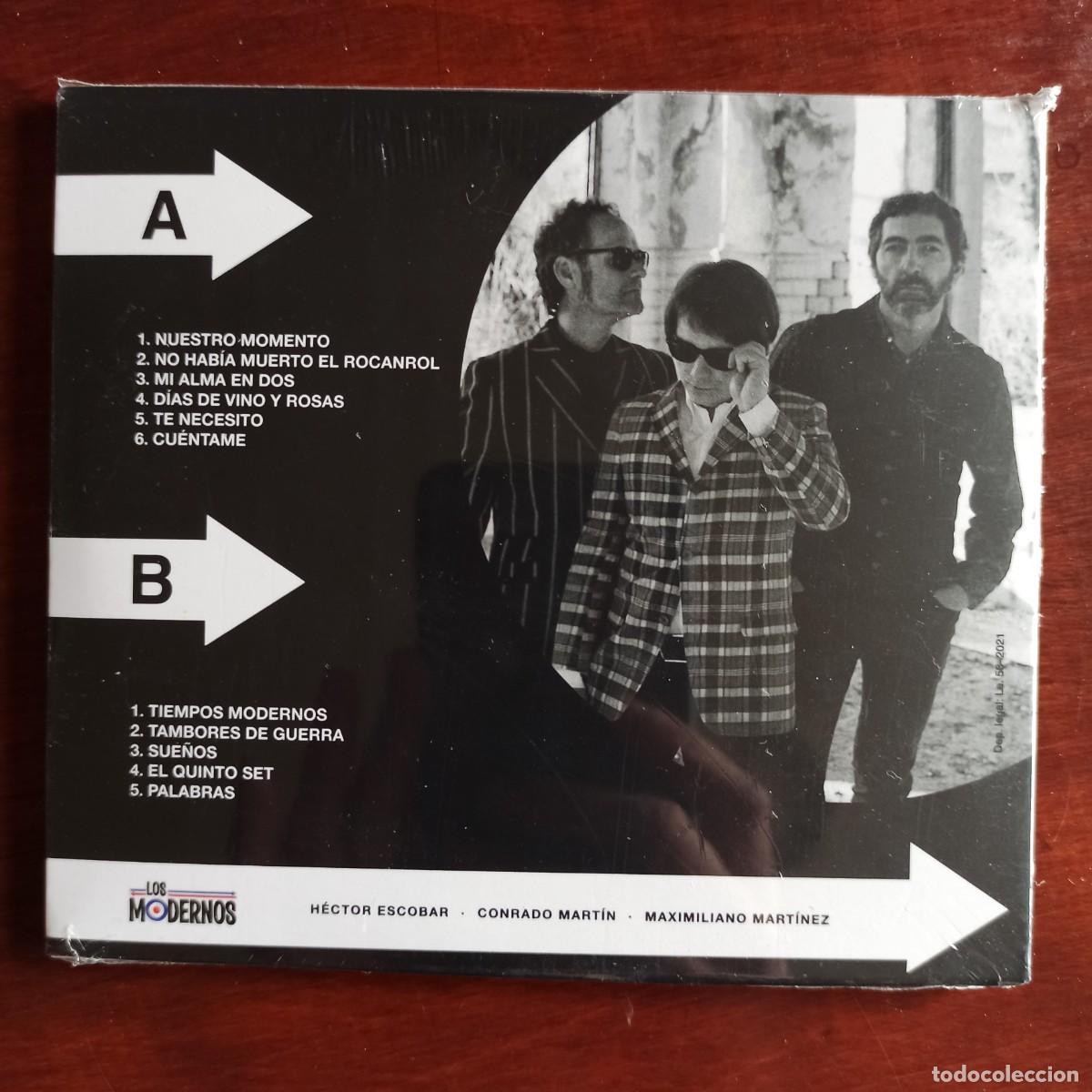 CDs de m&uacute;sica: CD Los Modernos - Tiempos Modernos - Foto 2