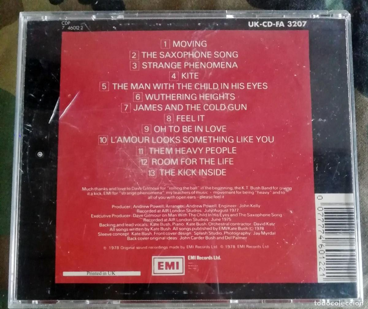 CDs de m&uacute;sica: Kate Bush &lrm;&ndash; The Kick Inside CD, UK - Foto 2