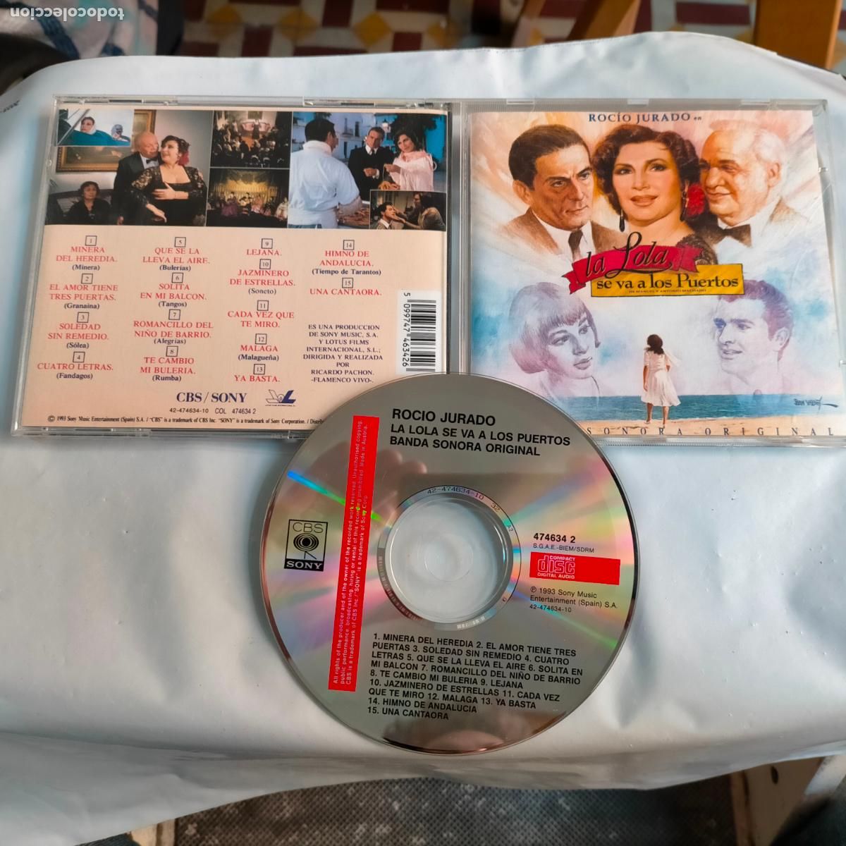 CDs de m&uacute;sica: CD ROCIO JURADO 13 TEMAS - Foto 1