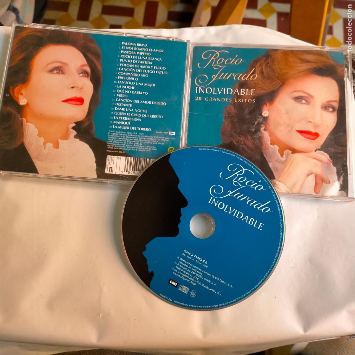CDs de m&uacute;sica: CD ROCIO JURADO 20 TEMAS - Foto 1