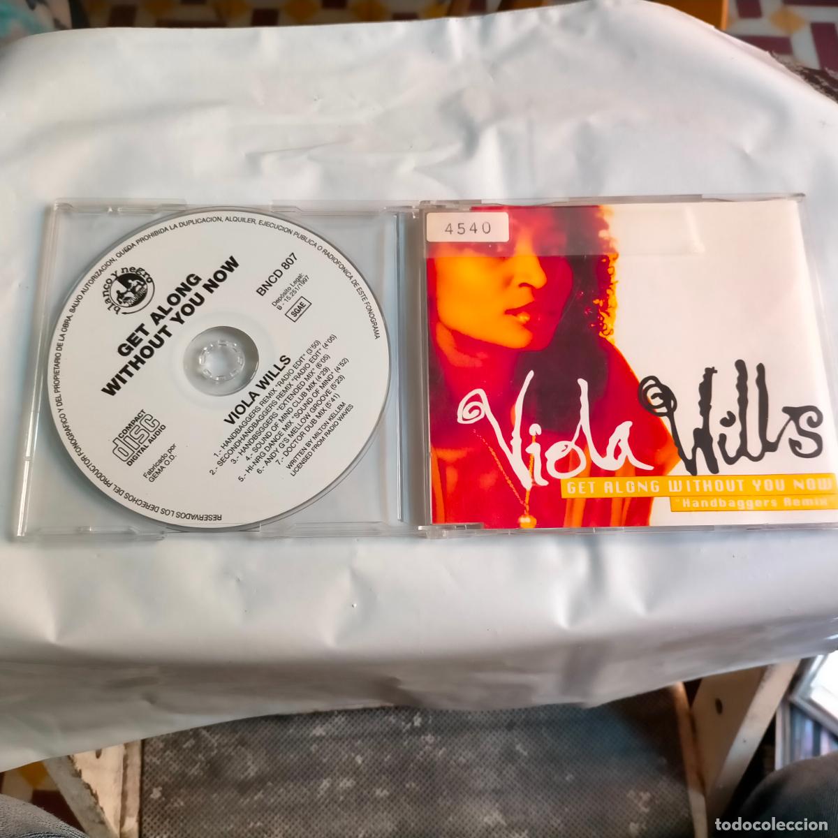 CD di Musica: CD MAXI SINGLE VIOLA WILLS / GET ALONGWITHOUT YOU NOW 7 TRACKS - CAJA FINA PLASTICO