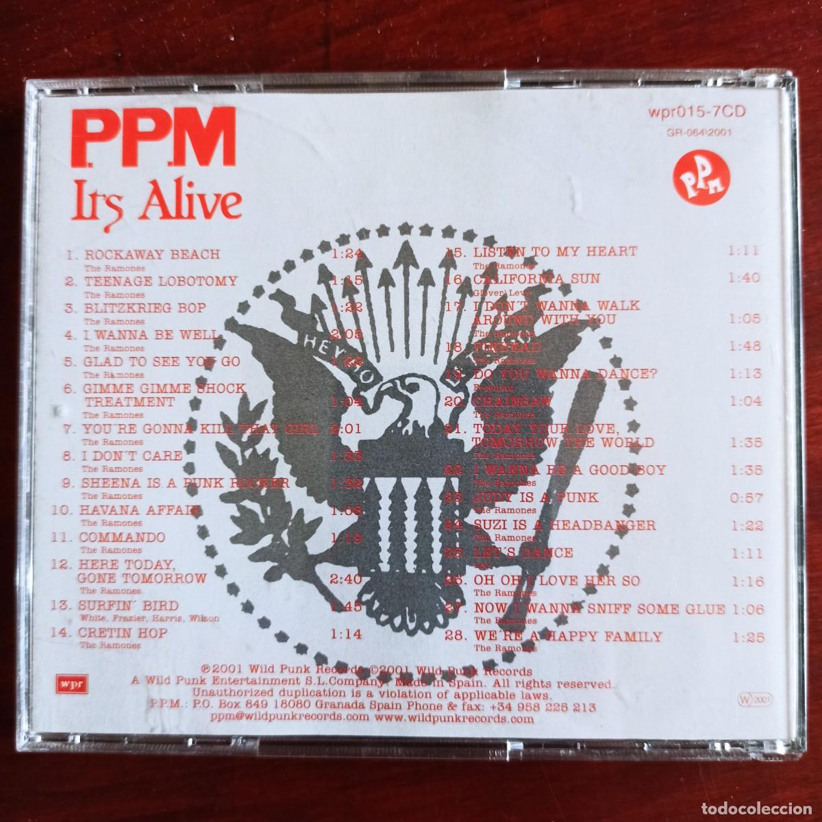 CDs de m&uacute;sica: CD P.P.M. &ndash; Its Alive - Foto 2