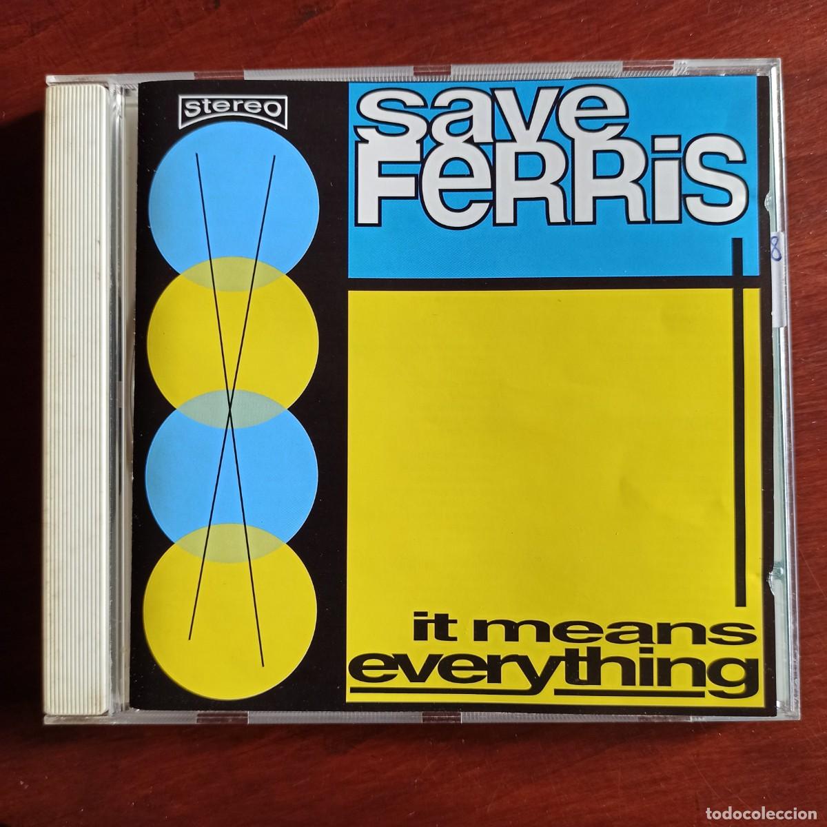 CDs de m&uacute;sica: CD Save Ferris &ndash; It Means Everything - Foto 1