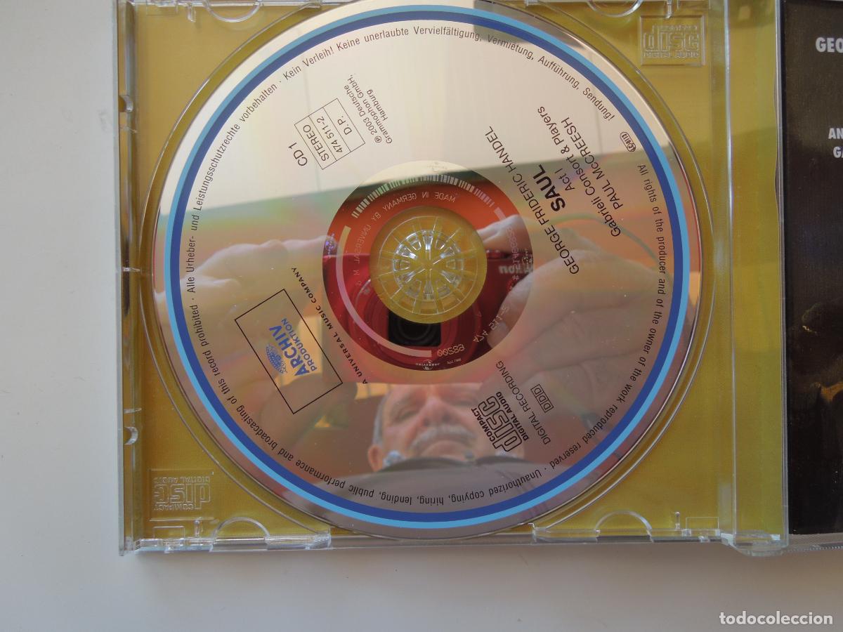 CDs de m&uacute;sica: HANDEL - SAUL - PAUL MCCREESH - 3CD,S+ LIBRETO - Foto 2