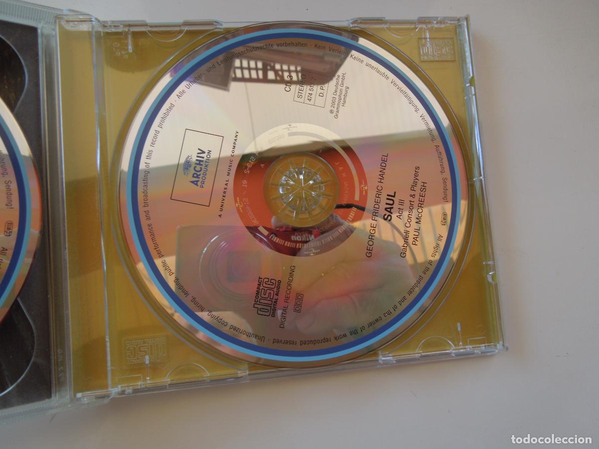 CDs de m&uacute;sica: HANDEL - SAUL - PAUL MCCREESH - 3CD,S+ LIBRETO - Foto 4