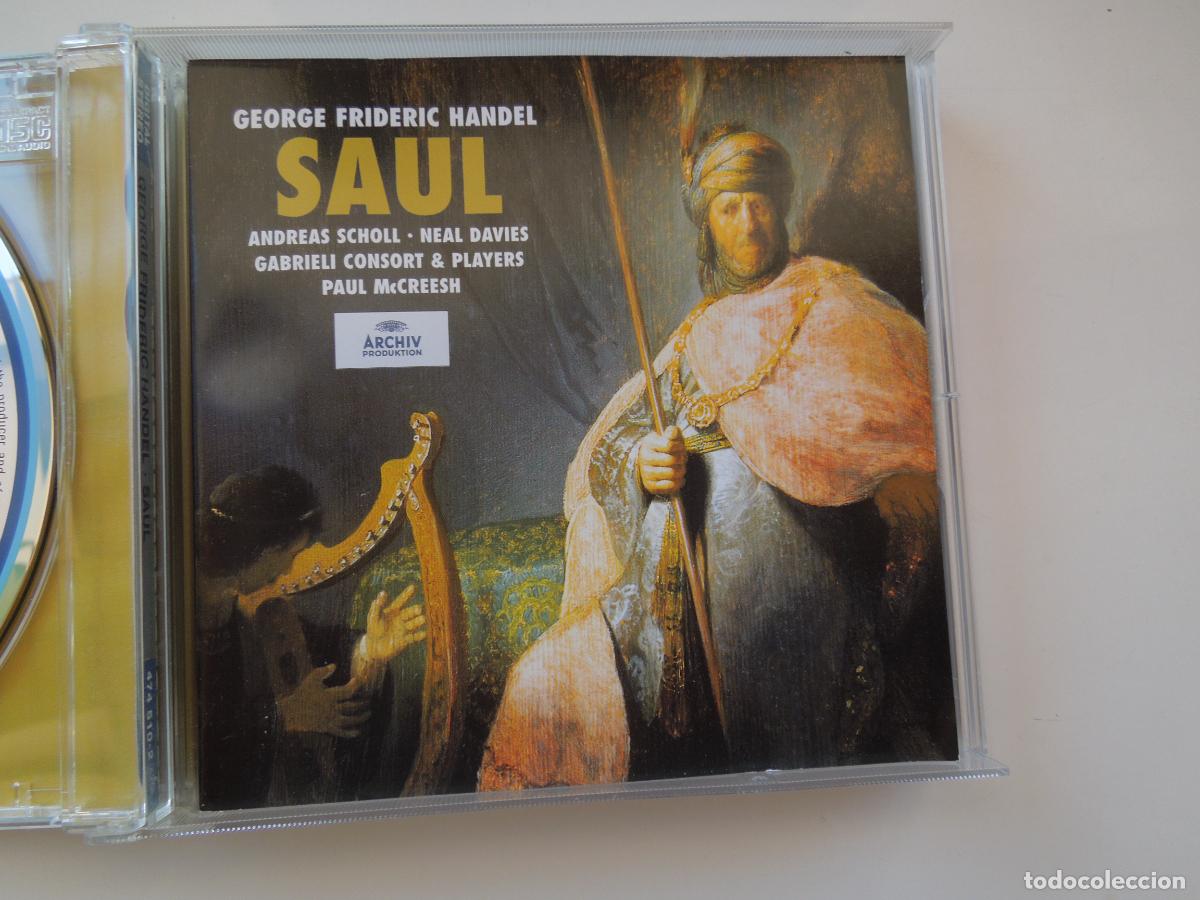 CDs de m&uacute;sica: HANDEL - SAUL - PAUL MCCREESH - 3CD,S+ LIBRETO - Foto 5