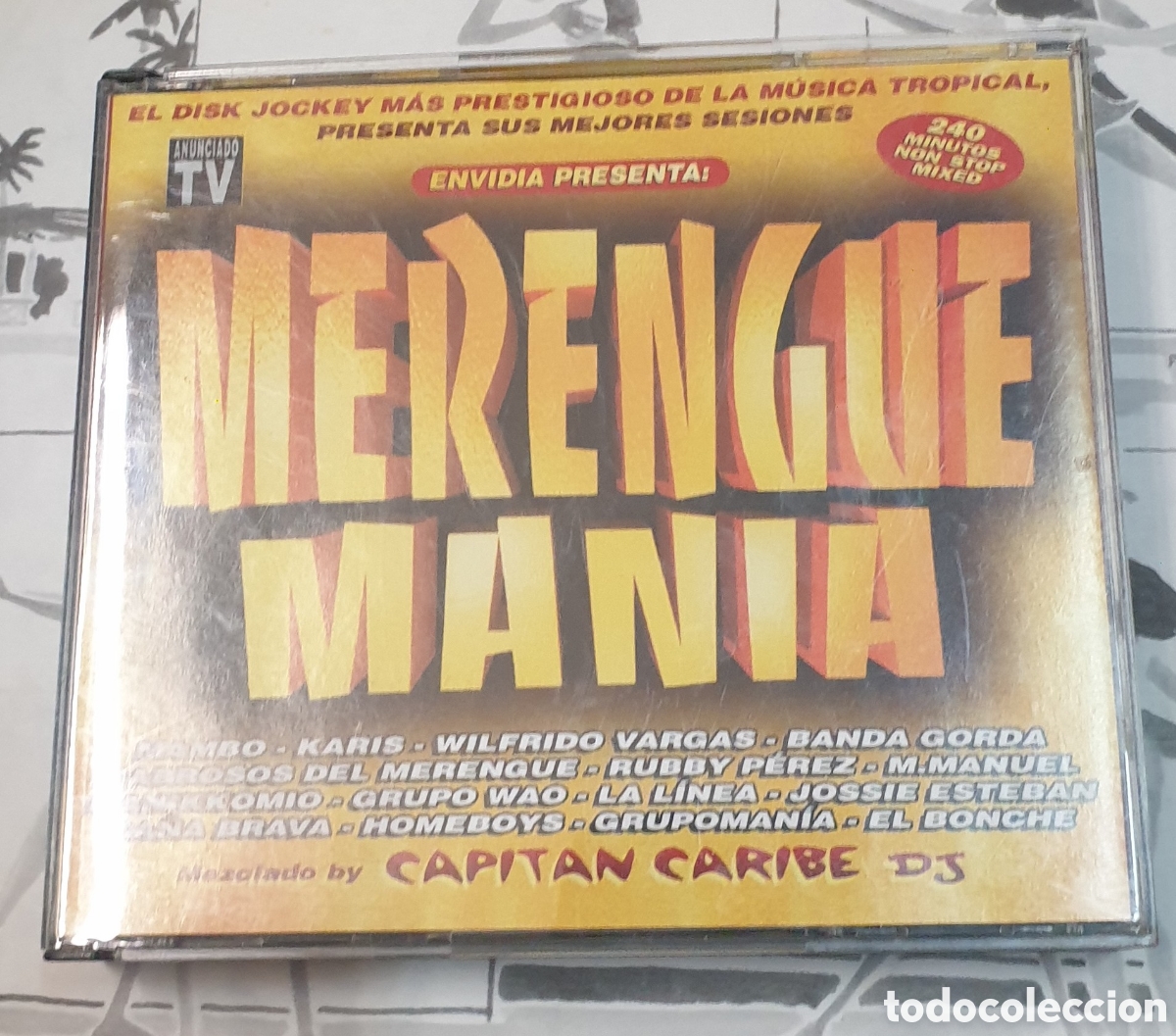 CDs de m&uacute;sica: Merengue mania. 4 CD - Foto 1