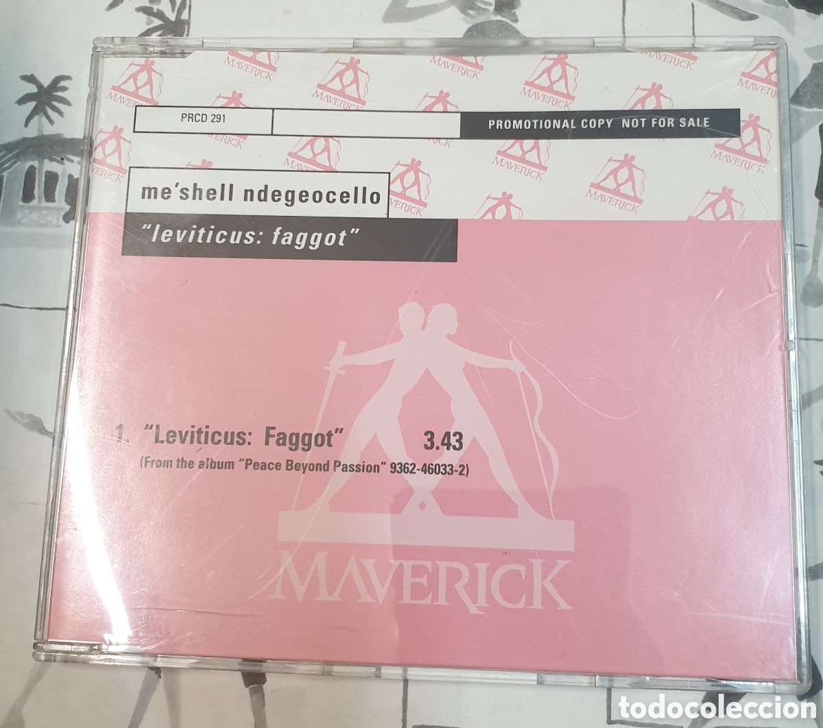 CDs de m&uacute;sica: MeShell Ndeg&eacute;Ocello&nbsp;&ndash;&nbsp;Leviticus: Faggot - Foto 1