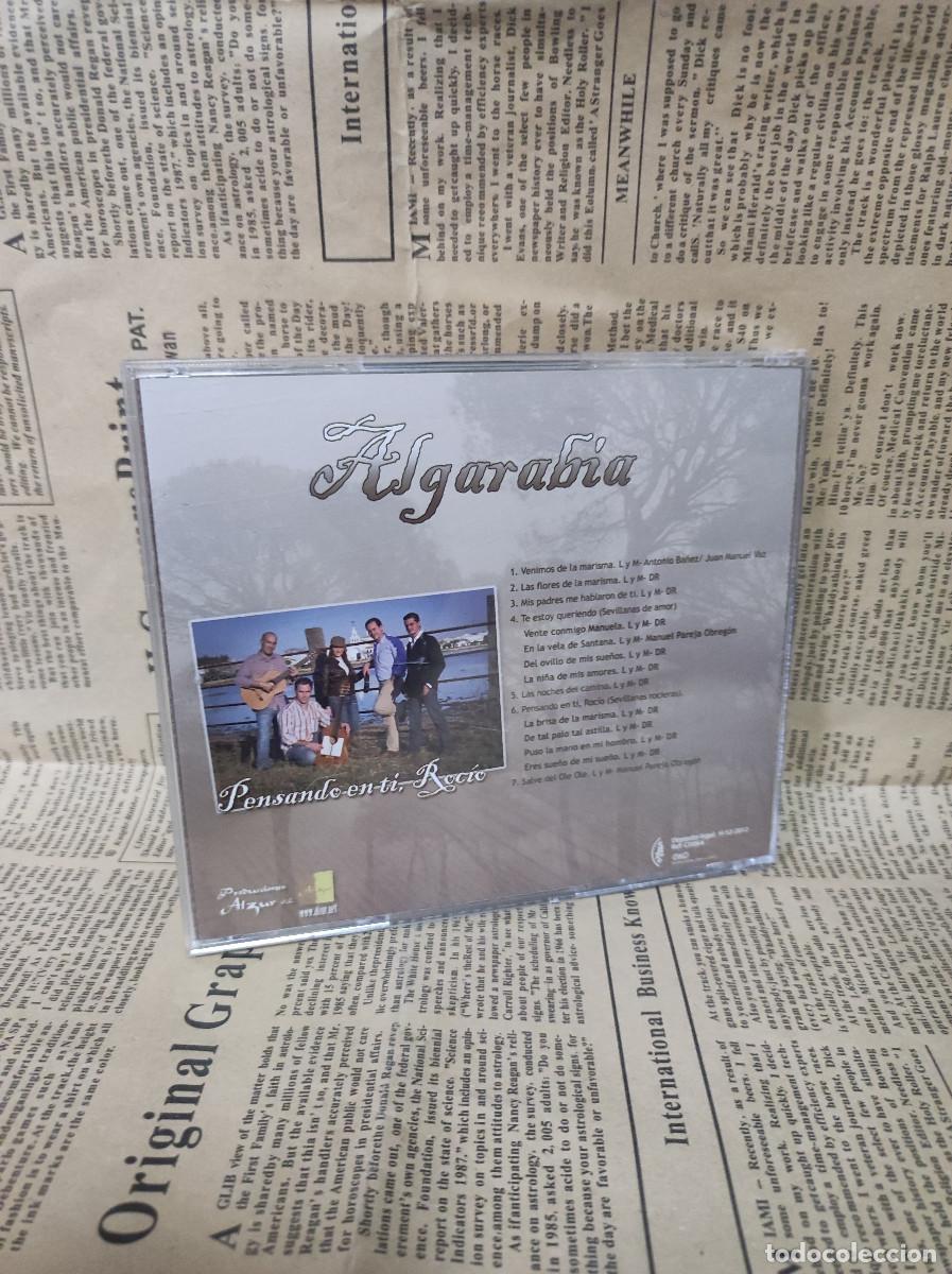 CDs de m&uacute;sica: ALGARABIA PENSANDO EN TI, ROCIO - Foto 2