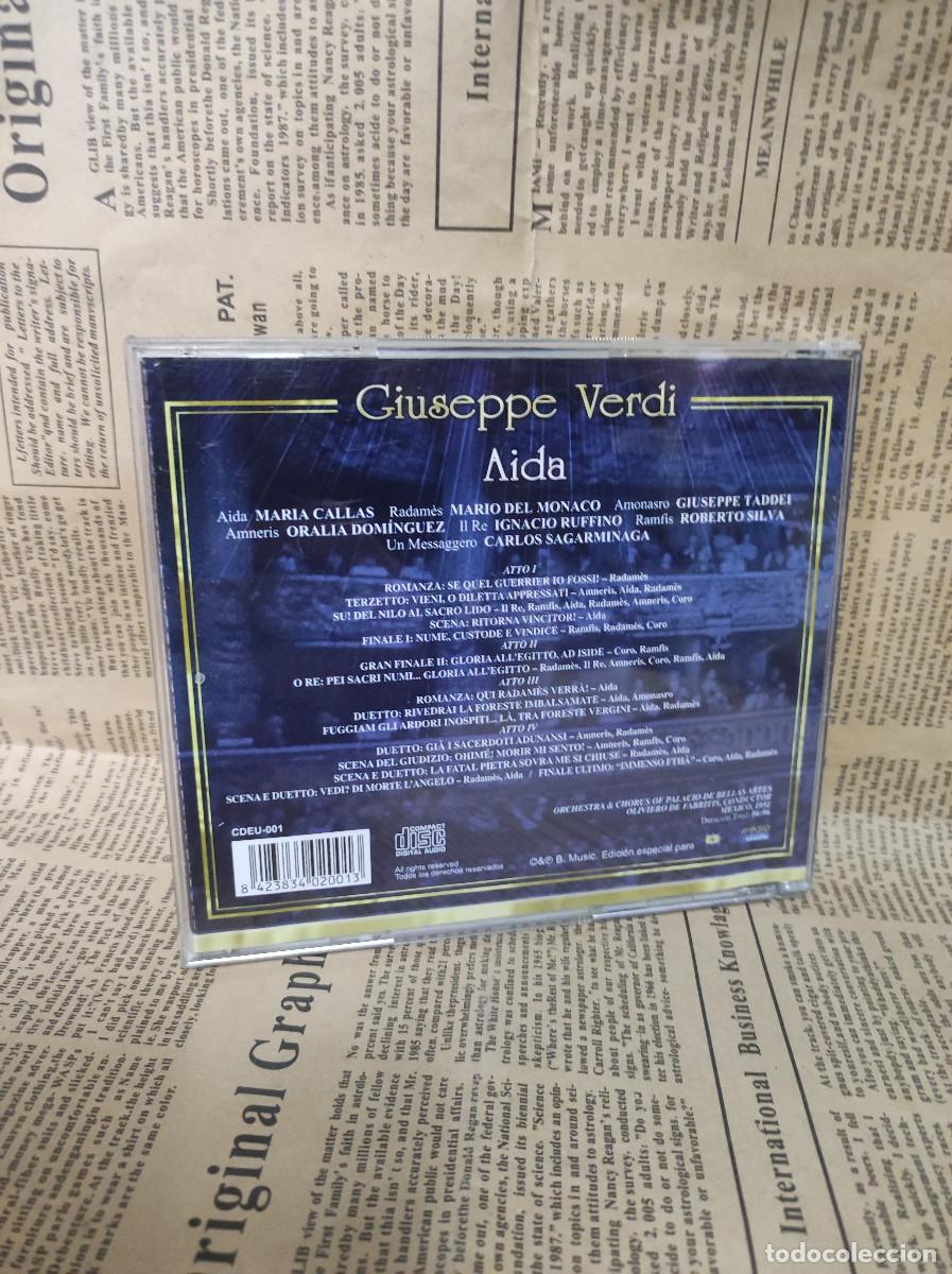 CDs de m&uacute;sica: VERDI AIDA - Foto 2