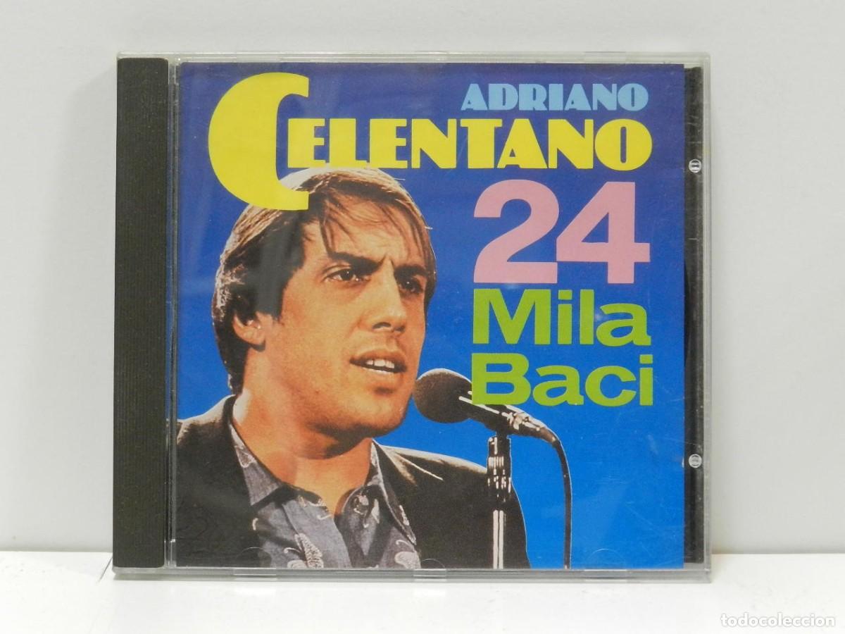 CDs de m&uacute;sica: DISCO CD. Adriano Celentano &ndash; 24 Mila Baci. COMPACT DISC. - Foto 1