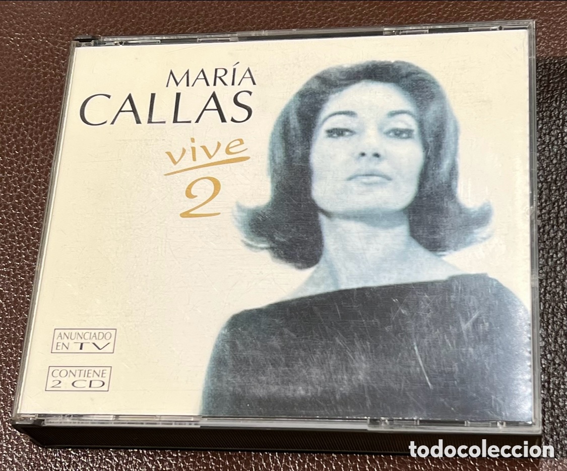 CDs de m&uacute;sica: CD2. Mar&iacute;a Callas. &ldquo;Vive 2&rdquo;. - Foto 1