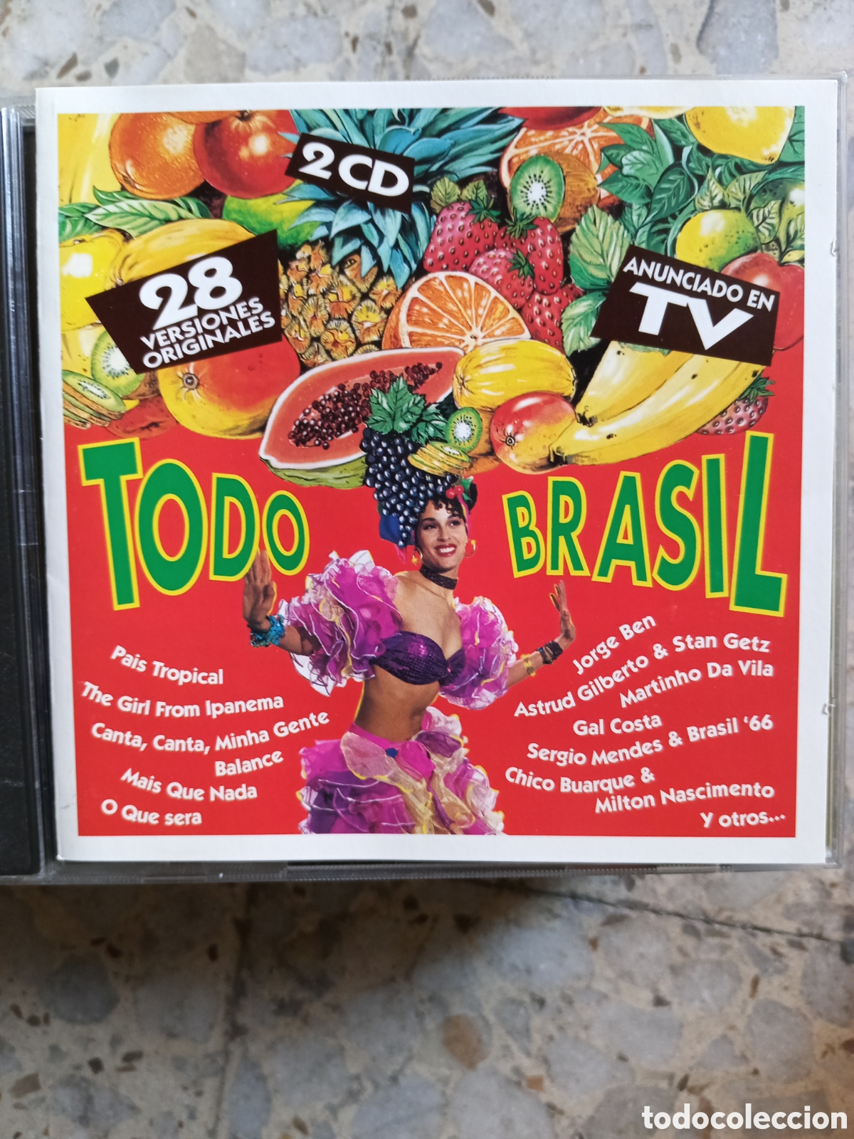 CDs de m&uacute;sica: 2 CD TODO BRASIL 28 VERSIONES ORIGINALES - Foto 1