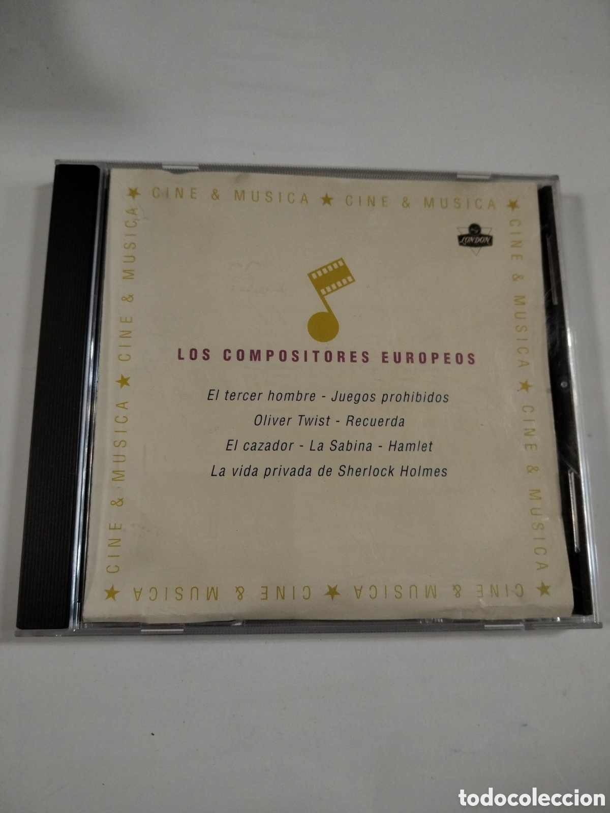CDs de m&uacute;sica: LOS COMPOSITORES EUROPEOS - CD - Foto 1