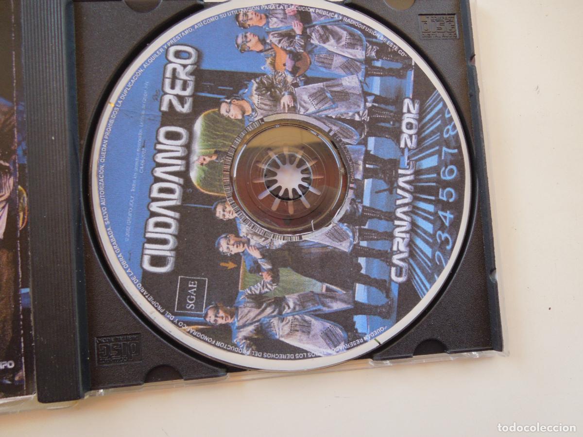 CDs de m&uacute;sica: CIUDADANO ZERO - CARNAVAL 2012 - TINO TOVAR - CD - Foto 2