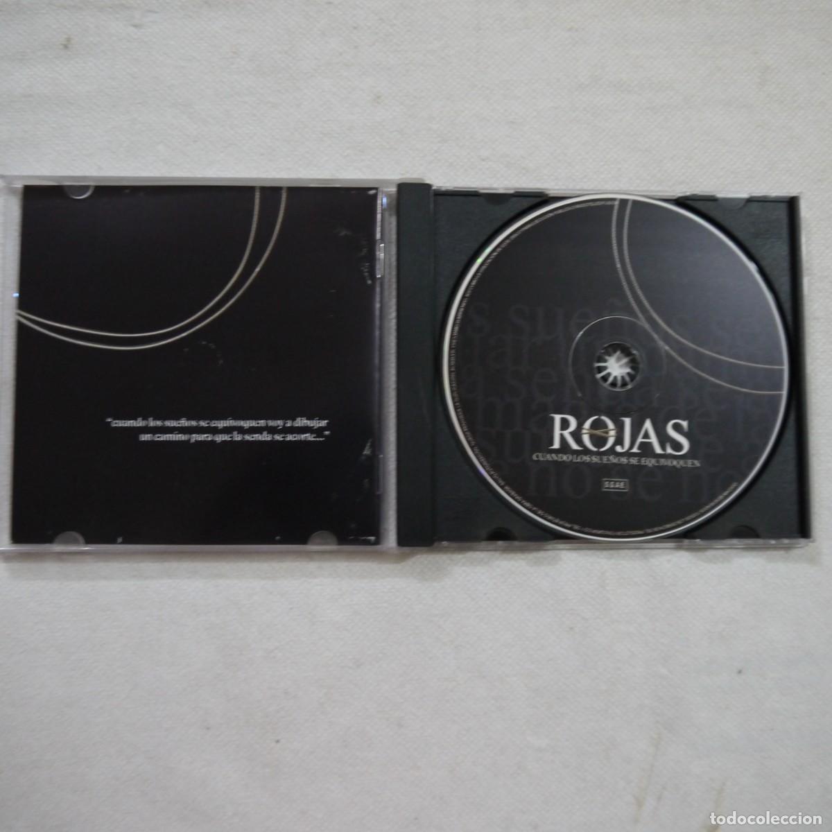 CDs de m&uacute;sica: ROJAS - CUANDO LOS SUE&Ntilde;OS SE EQUIVOQUEN - CD 2005 - Foto 2