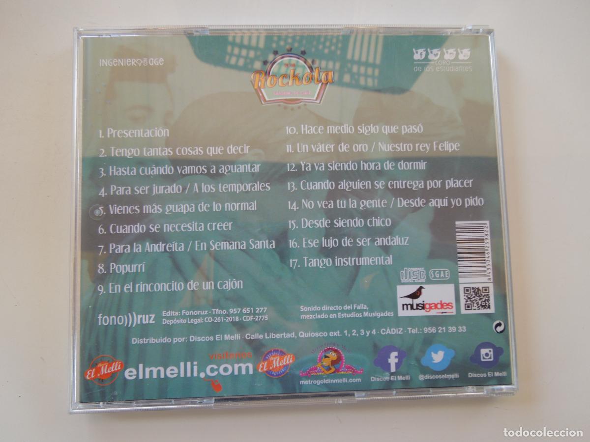CDs de m&uacute;sica: ROCKOLA - CARNAVAL DE CADIZ 2018 - CD - Foto 3