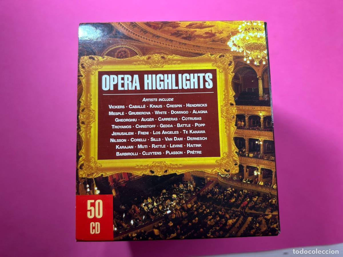 CDs de m&uacute;sica: OPERA HIGHLIGHTS - BOX 50 CDs - Foto 2
