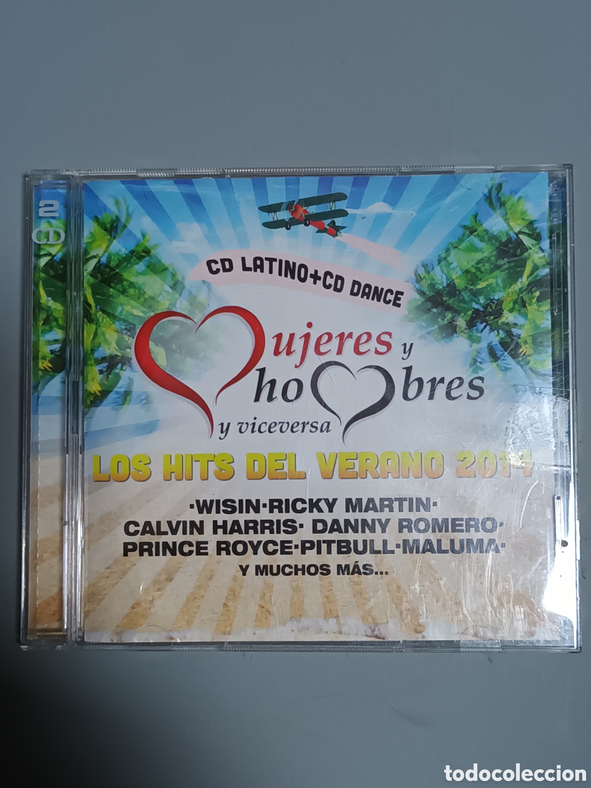 CDs de m&uacute;sica: Mujeres y hombres 2cds - Foto 1