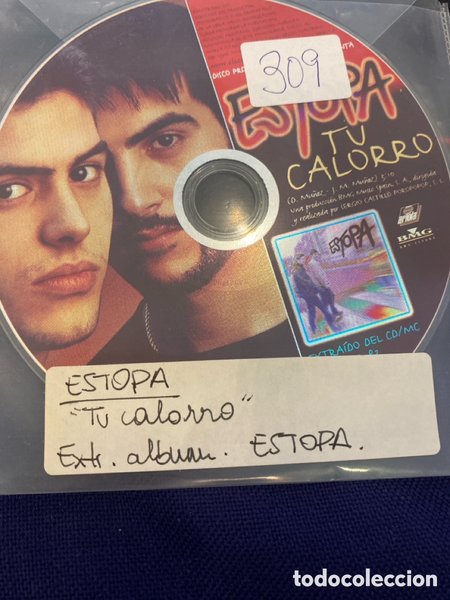 CDs de m&uacute;sica: ESTOPA - TU CALORRO CD SINGLE SIN PORTADA 1 TEMA - Foto 1