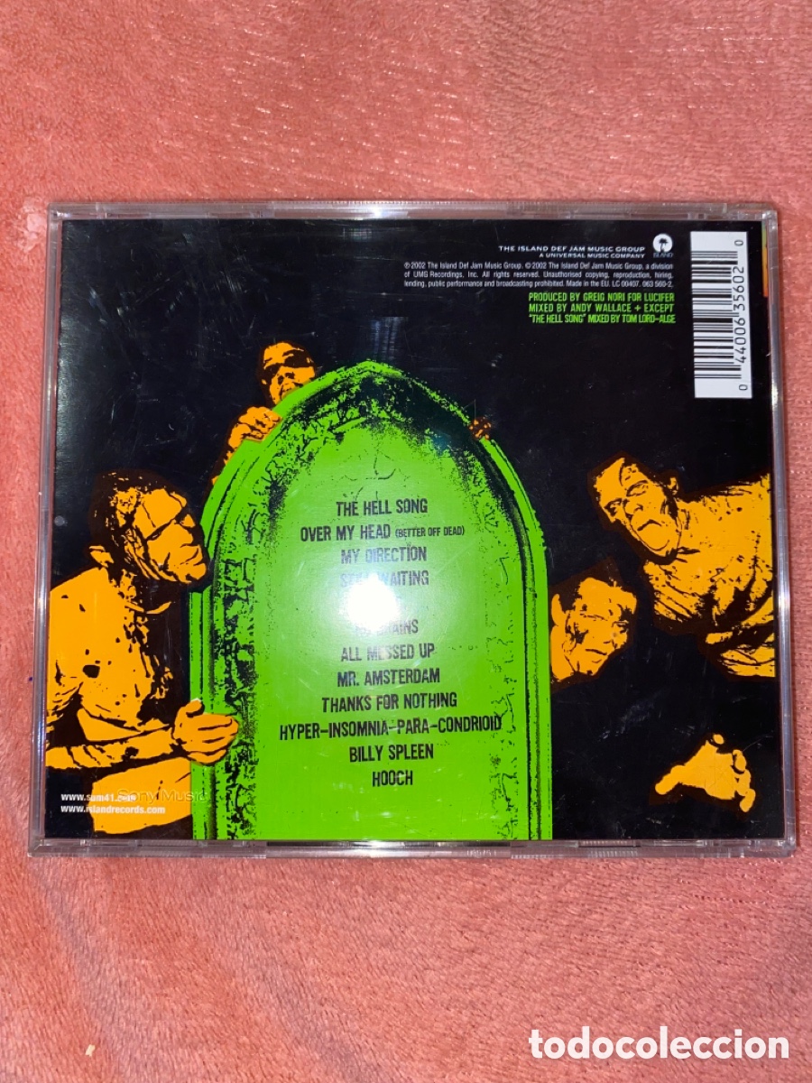 CDs de m&uacute;sica: cd de musica sum 41 - Foto 2