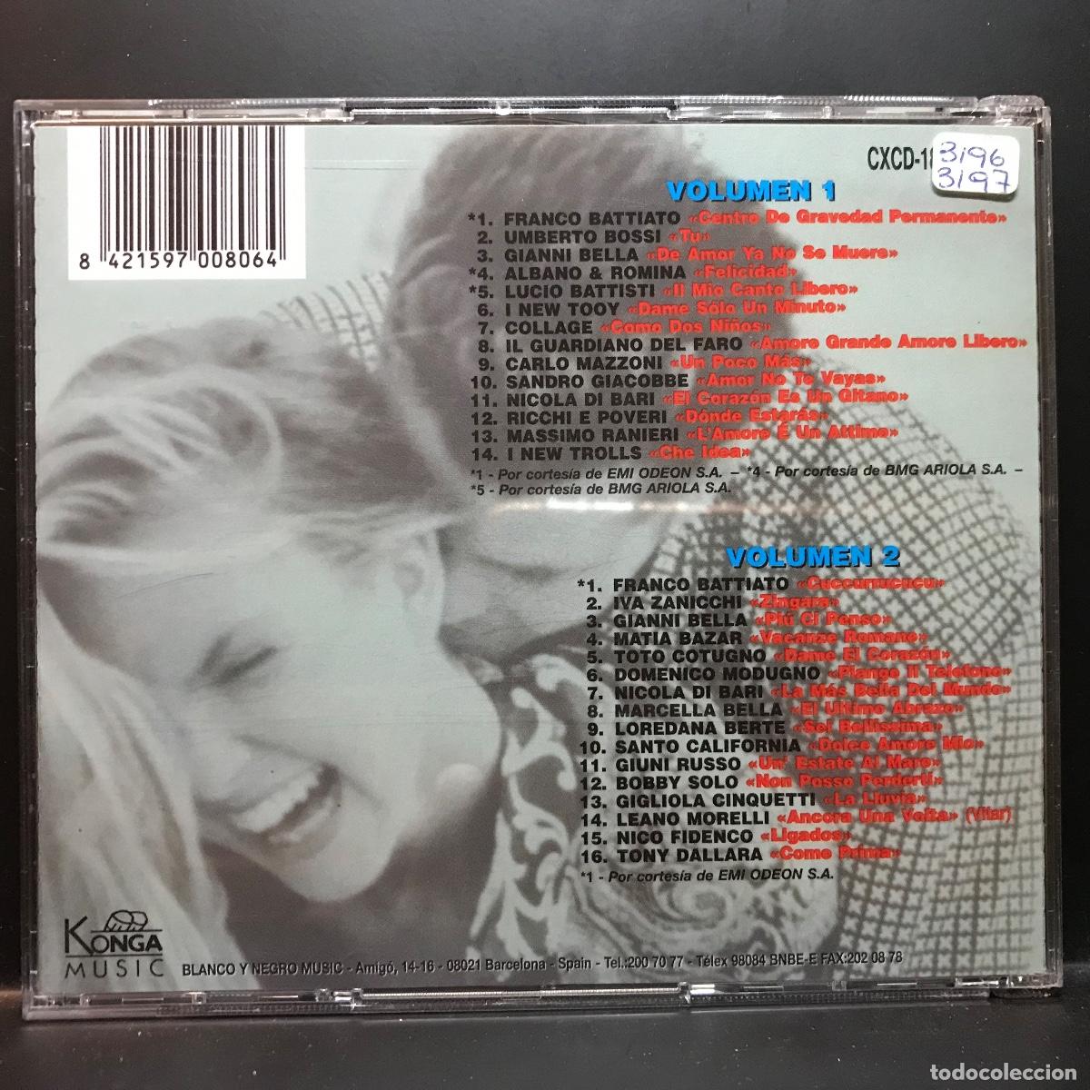 CDs de m&uacute;sica: Various ● Bellissima Tres ● [CD] 2 x CD, Compilation 1995 - Foto 4