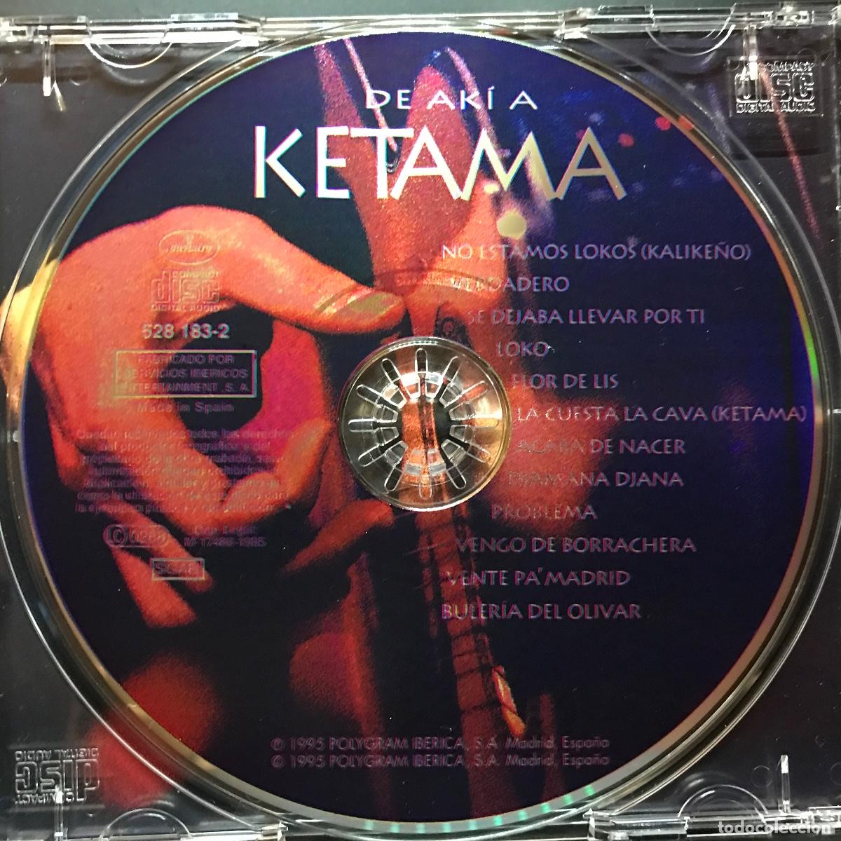 CDs de m&uacute;sica: Ketama ● De Ak&iacute; A Ketama ● [CD] Album 1995 - Foto 3