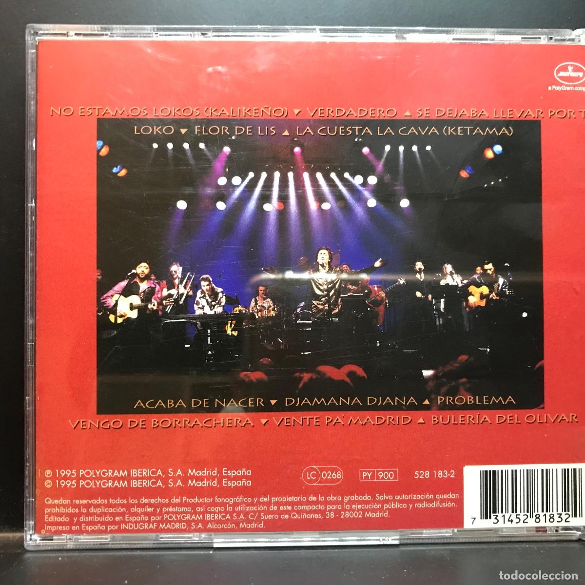 CDs de m&uacute;sica: Ketama ● De Ak&iacute; A Ketama ● [CD] Album 1995 - Foto 4