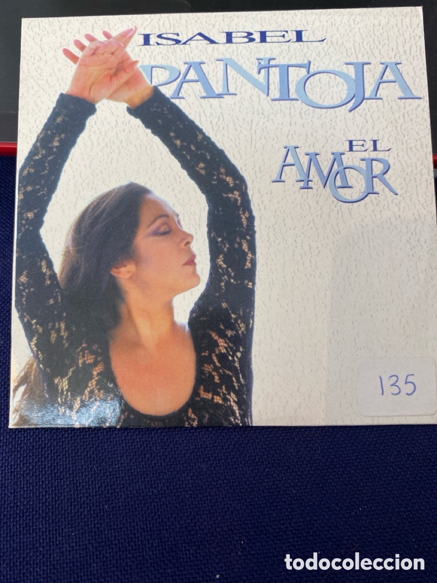 CDs de m&uacute;sica: ISABEL PANTOJA - EL AMOR CD SINGLE 1 TEMA - Foto 1