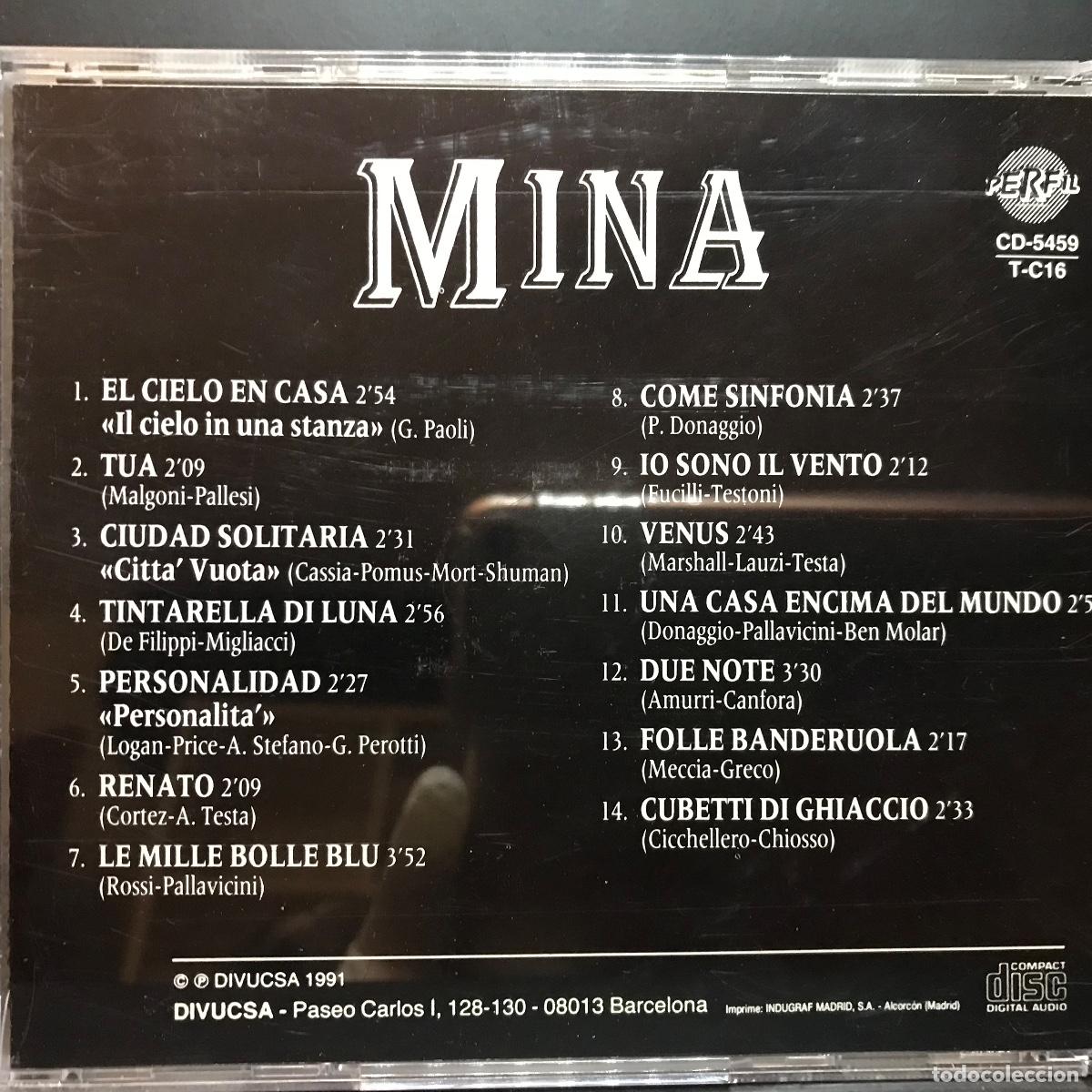 CDs de m&uacute;sica: Inolvidables... &ndash; Vol. 16 ● Mina ● [CD] CD, Compilation - Foto 3