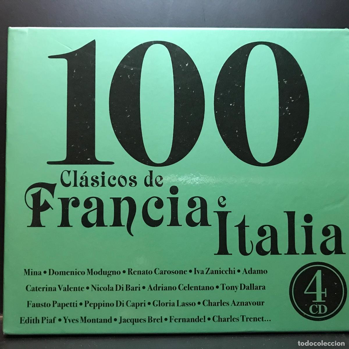 CDs de m&uacute;sica: Various ● 100 Cl&aacute;sicos De Francia E Italia ● [CD] 4 x CD, Compilation - Foto 1