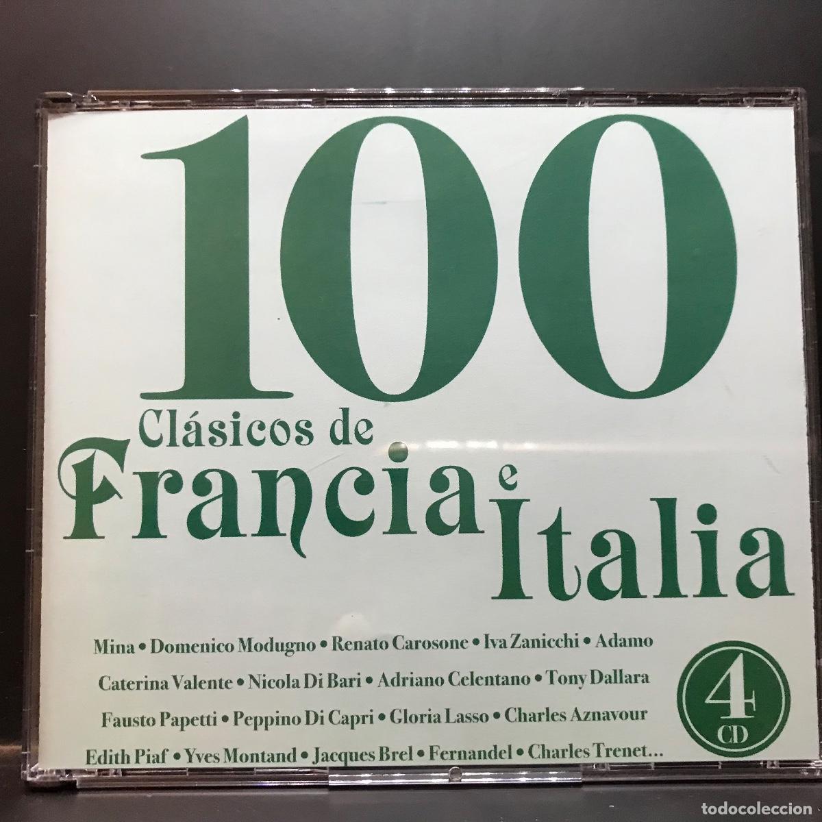 CDs de m&uacute;sica: Various ● 100 Cl&aacute;sicos De Francia E Italia ● [CD] 4 x CD, Compilation - Foto 4