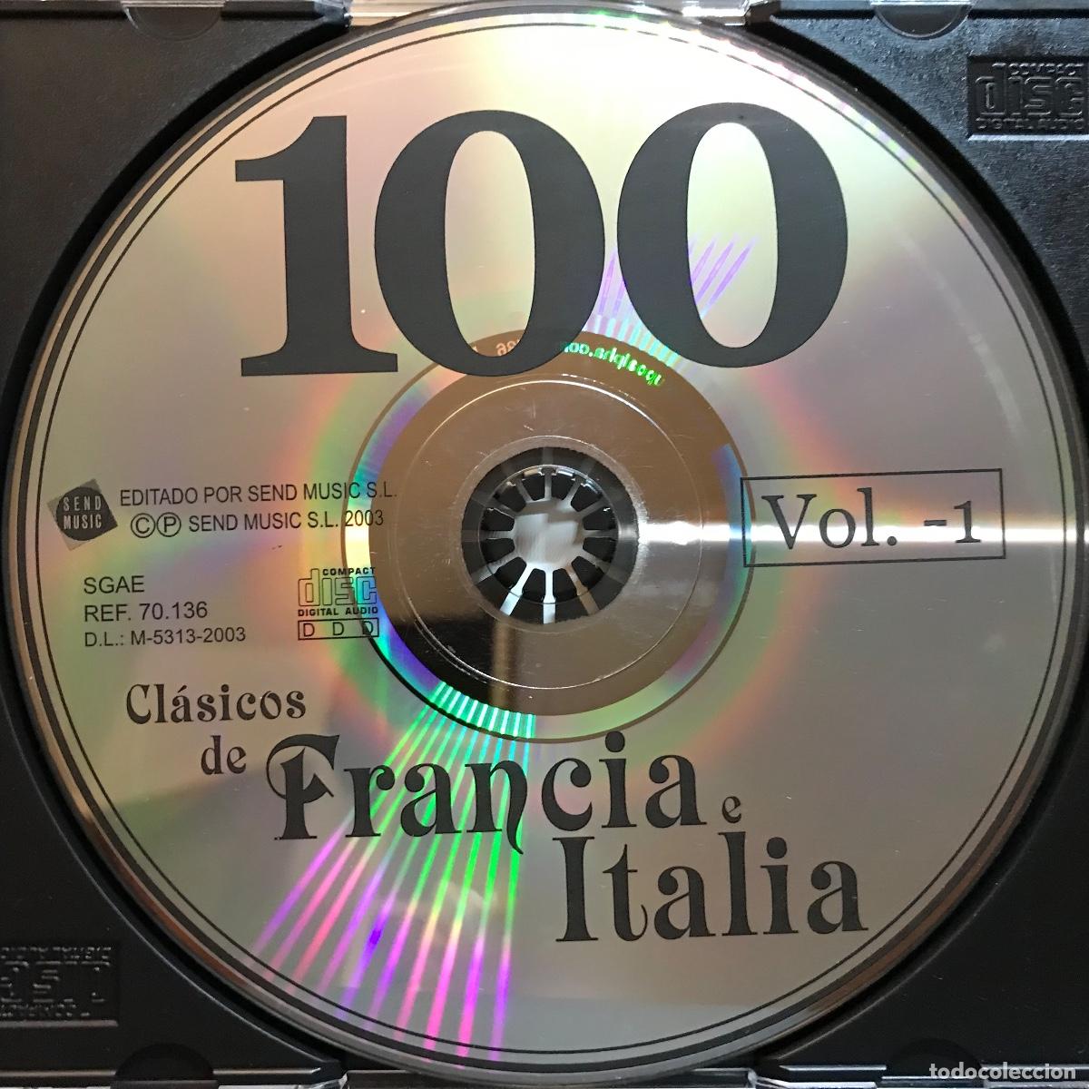 CDs de m&uacute;sica: Various ● 100 Cl&aacute;sicos De Francia E Italia ● [CD] 4 x CD, Compilation - Foto 5