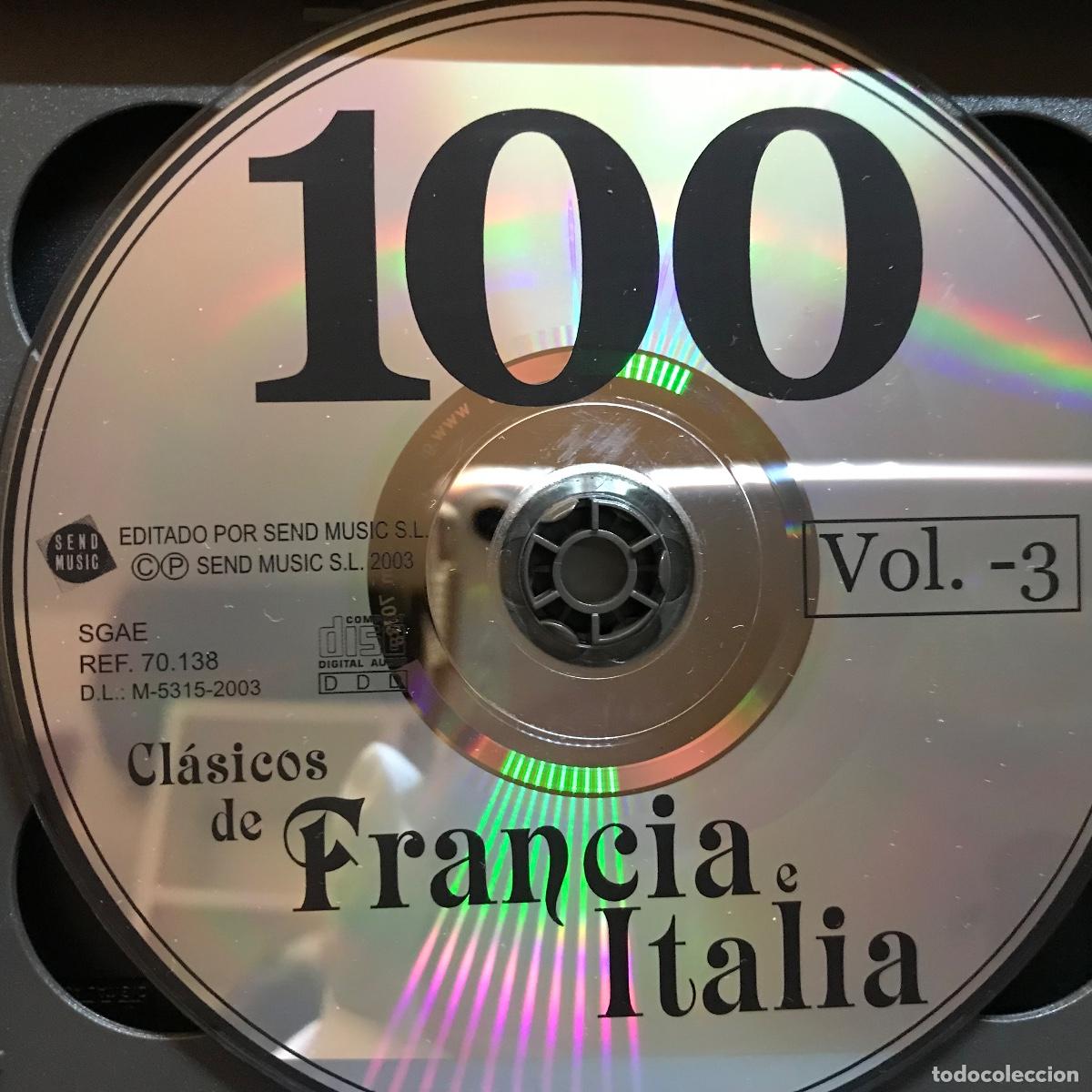 CDs de m&uacute;sica: Various ● 100 Cl&aacute;sicos De Francia E Italia ● [CD] 4 x CD, Compilation - Foto 7
