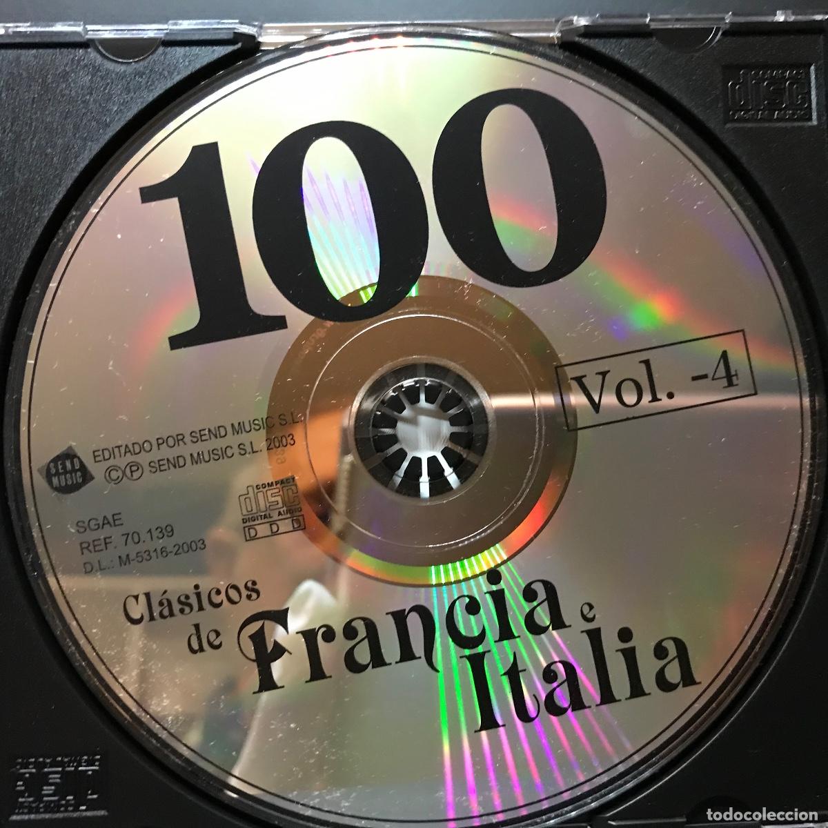 CDs de m&uacute;sica: Various ● 100 Cl&aacute;sicos De Francia E Italia ● [CD] 4 x CD, Compilation - Foto 8