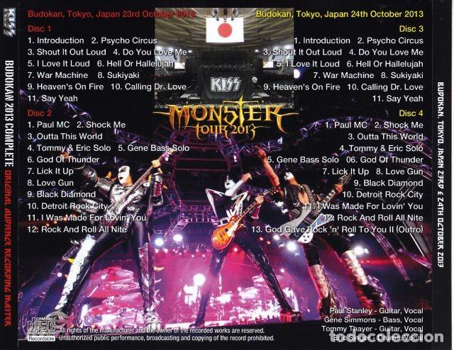 CDs de m&uacute;sica: 4 CDs KISS - Budokan 2013 Complete - Foto 2