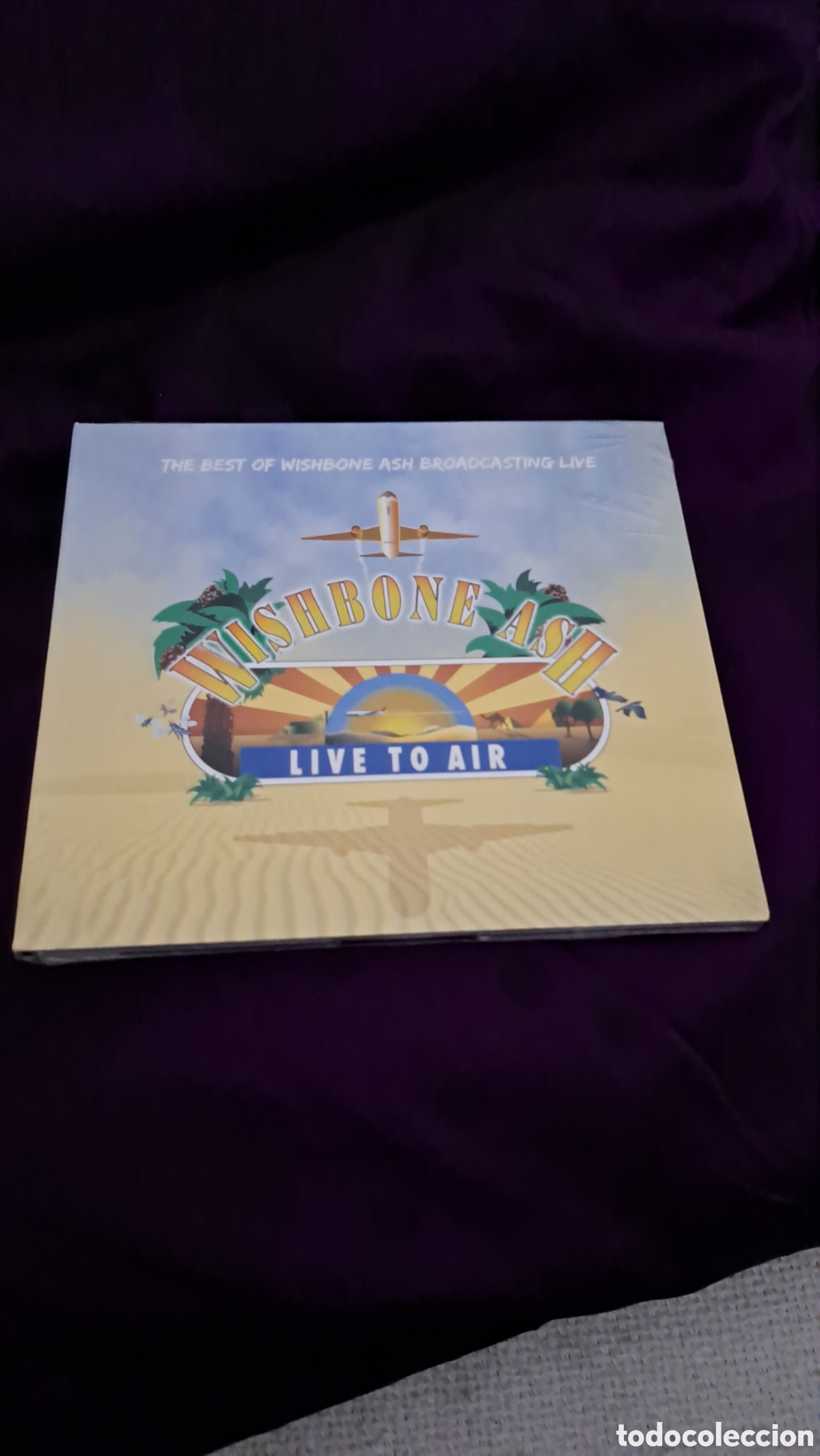 CDs de m&uacute;sica: WISHBONE ASH LIVE TO AIR - Foto 1
