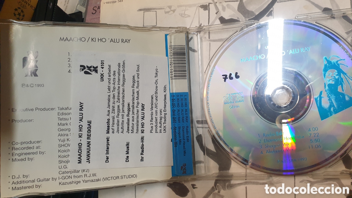 CDs de m&uacute;sica: Maacho - King Ho Alu Ray. Cd single - Foto 2