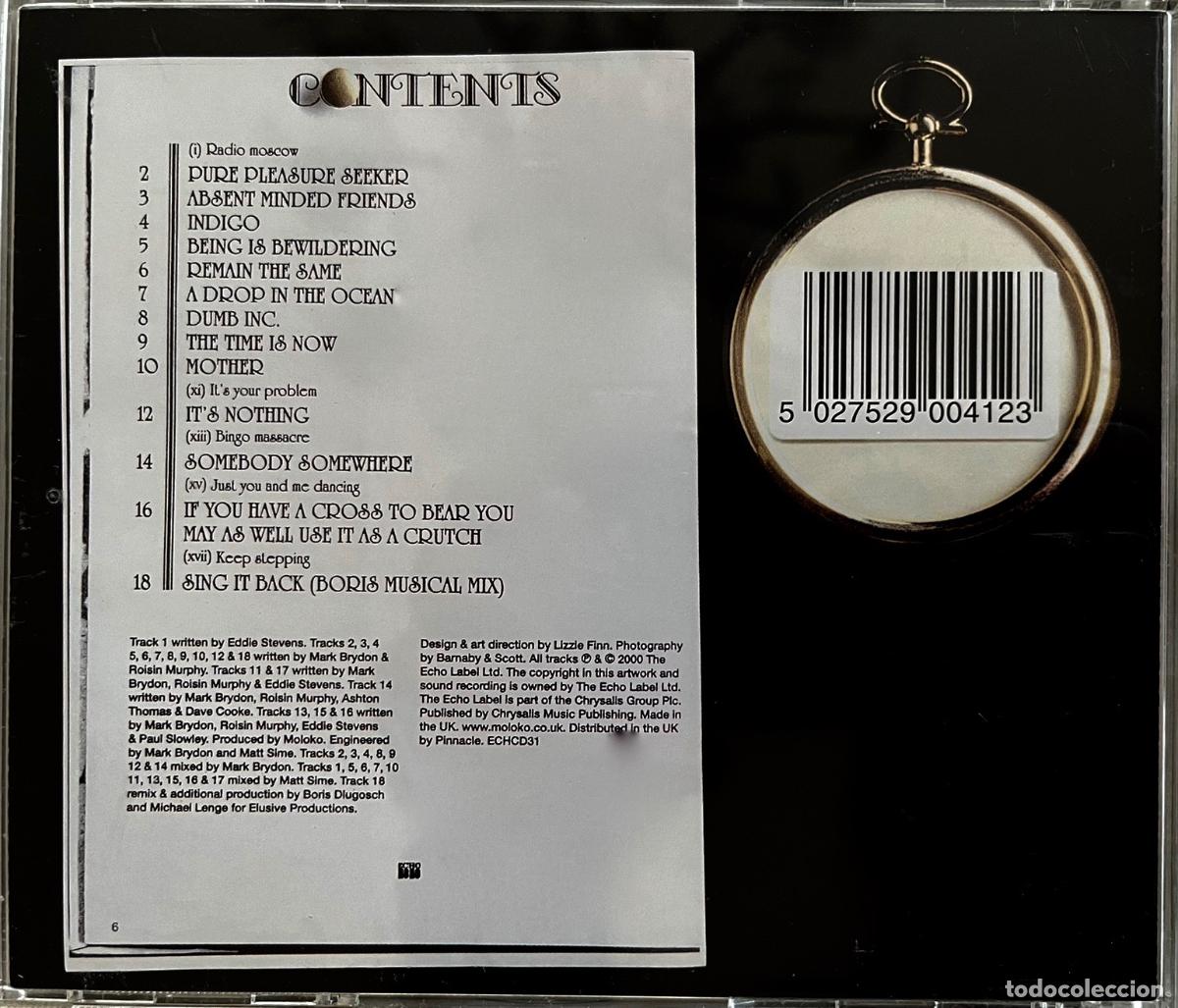 CDs de m&uacute;sica: MOLOKO. THINGS TO MAKE AND DO. CD CON INSERT MADE IN UK - Foto 2