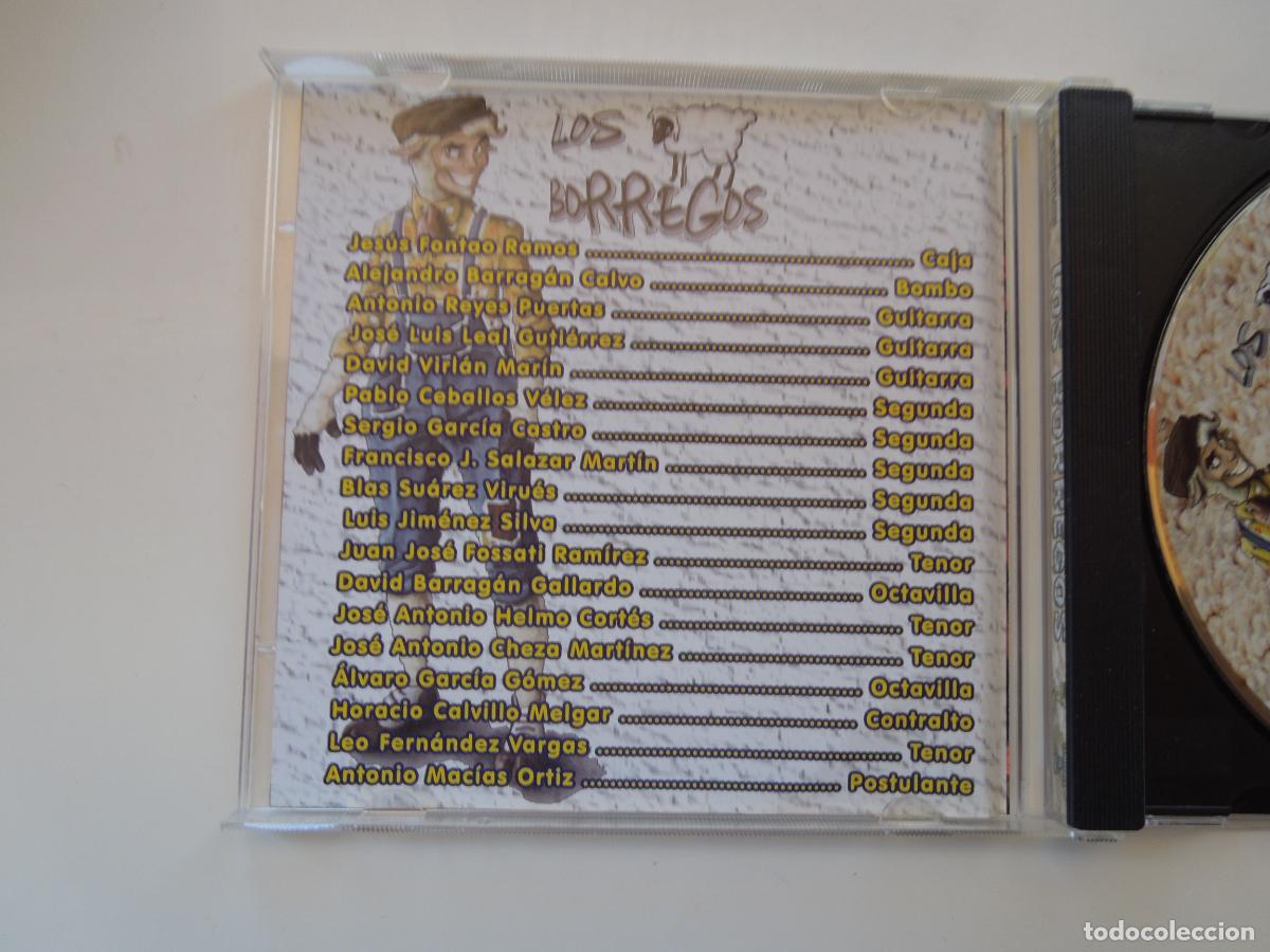 CDs de m&uacute;sica: LOS BORREGOS - COMPARSA DE CADIZ CARNAVAL 2015 - CD - Foto 3