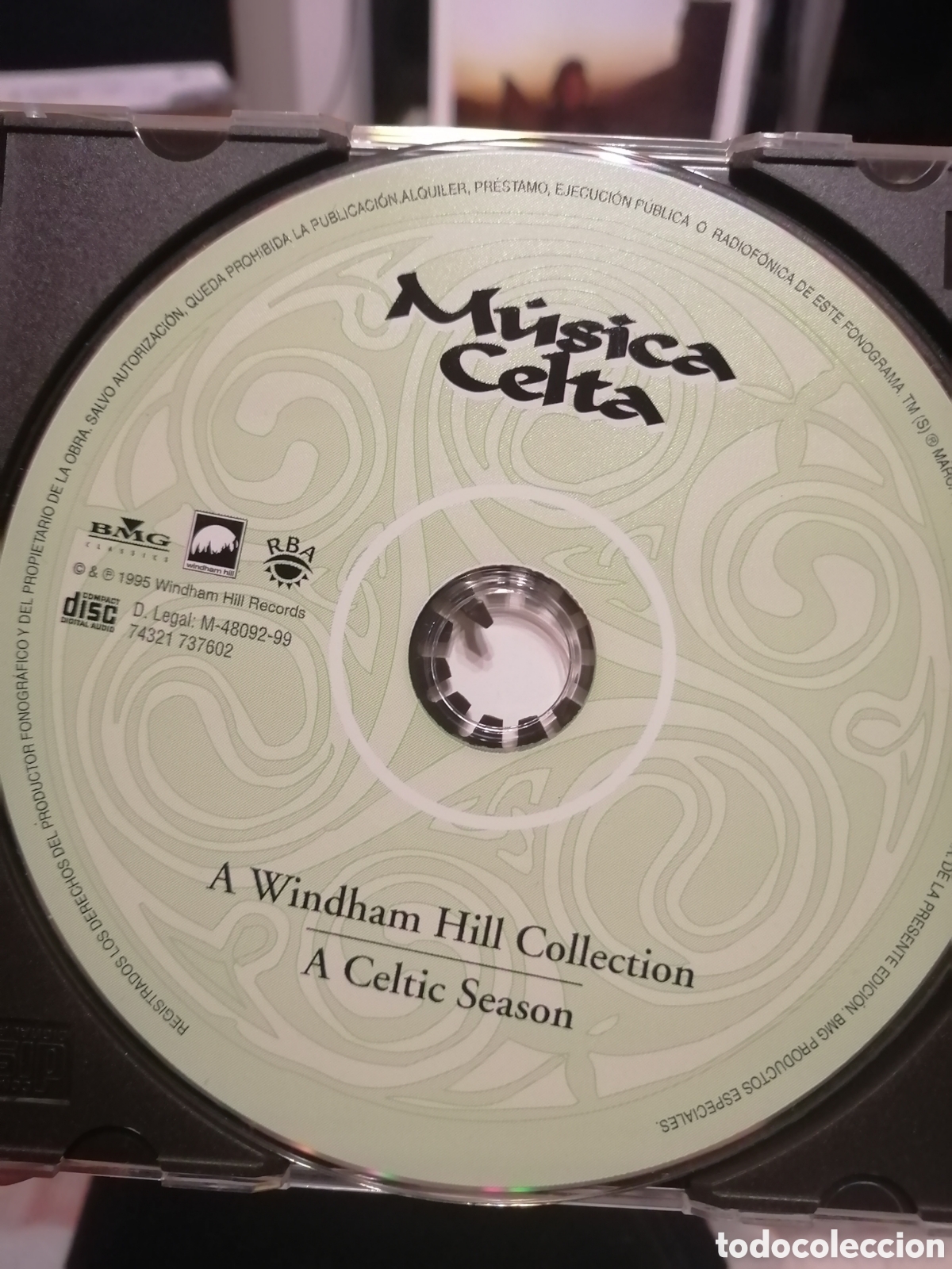 CDs de m&uacute;sica: A CELTIC SEASON - A Windham Hill Collection. - celta - Foto 3