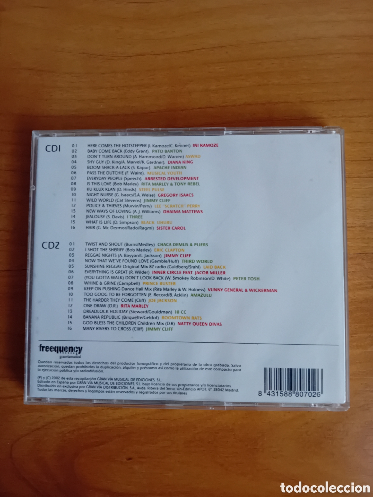 CDs de m&uacute;sica: NO SOLO REGGAE. DOBLE CD - Foto 2
