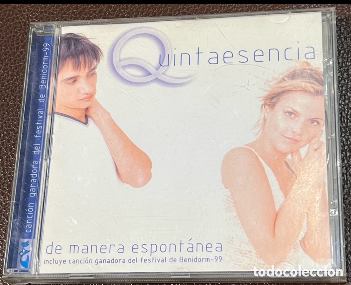 CDs de m&uacute;sica: CD. Quintaesencia. &ldquo;De manera espont&aacute;nea&rdquo;. - Foto 1