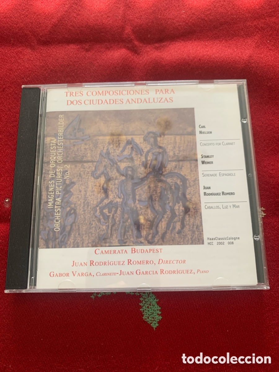 CDs de m&uacute;sica: CD Tres composiciones para dos ciudades andaluzas. Camerata Budapest.