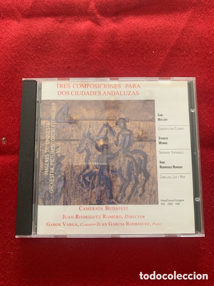 CD di Musica: CD Tres composiciones para dos ciudades andaluzas. Camerata Budapest.