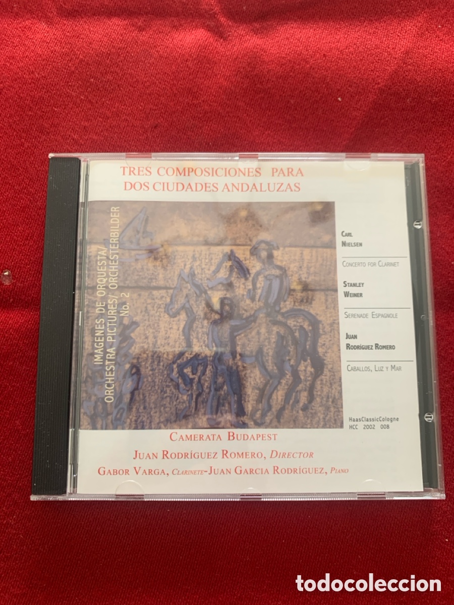 CD di Musica: CD Tres composiciones para dos ciudades andaluzas. Camerata Budapest.
