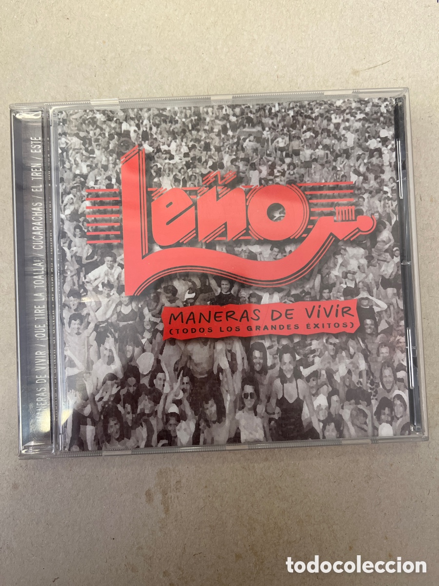CDs de m&uacute;sica: Le&ntilde;o. Maneras de vivir. &Eacute;xitos. - Foto 1