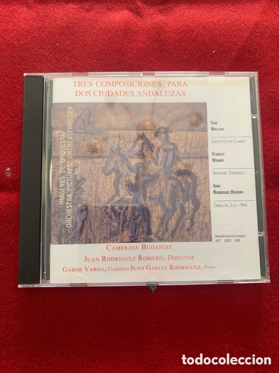 CD di Musica: CD Tres composiciones para dos ciudades andaluzas. Camerata Budapest.
