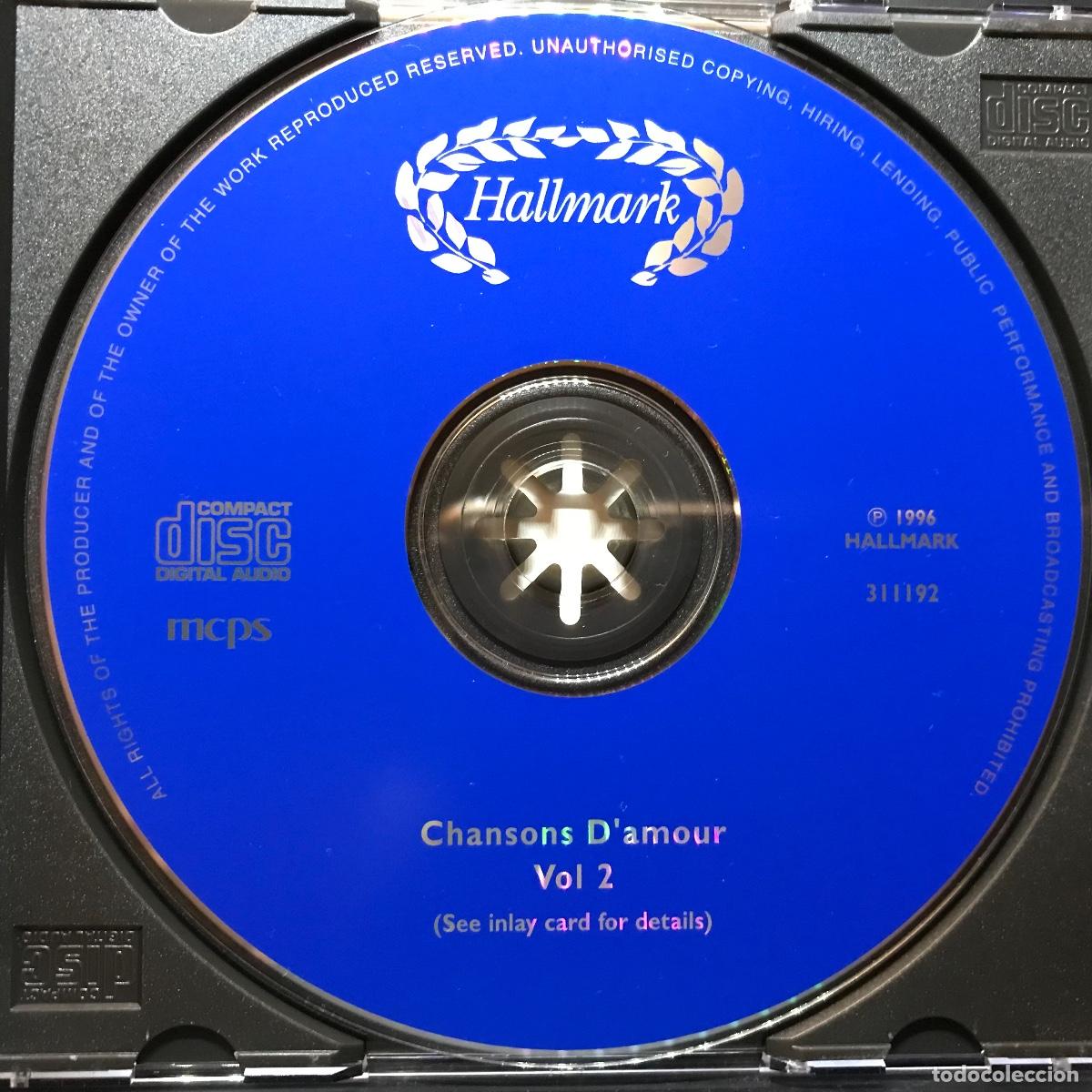 CDs de m&uacute;sica: Various ● Chansons damour - Vol.2 ● [CD] Compilation - Foto 3