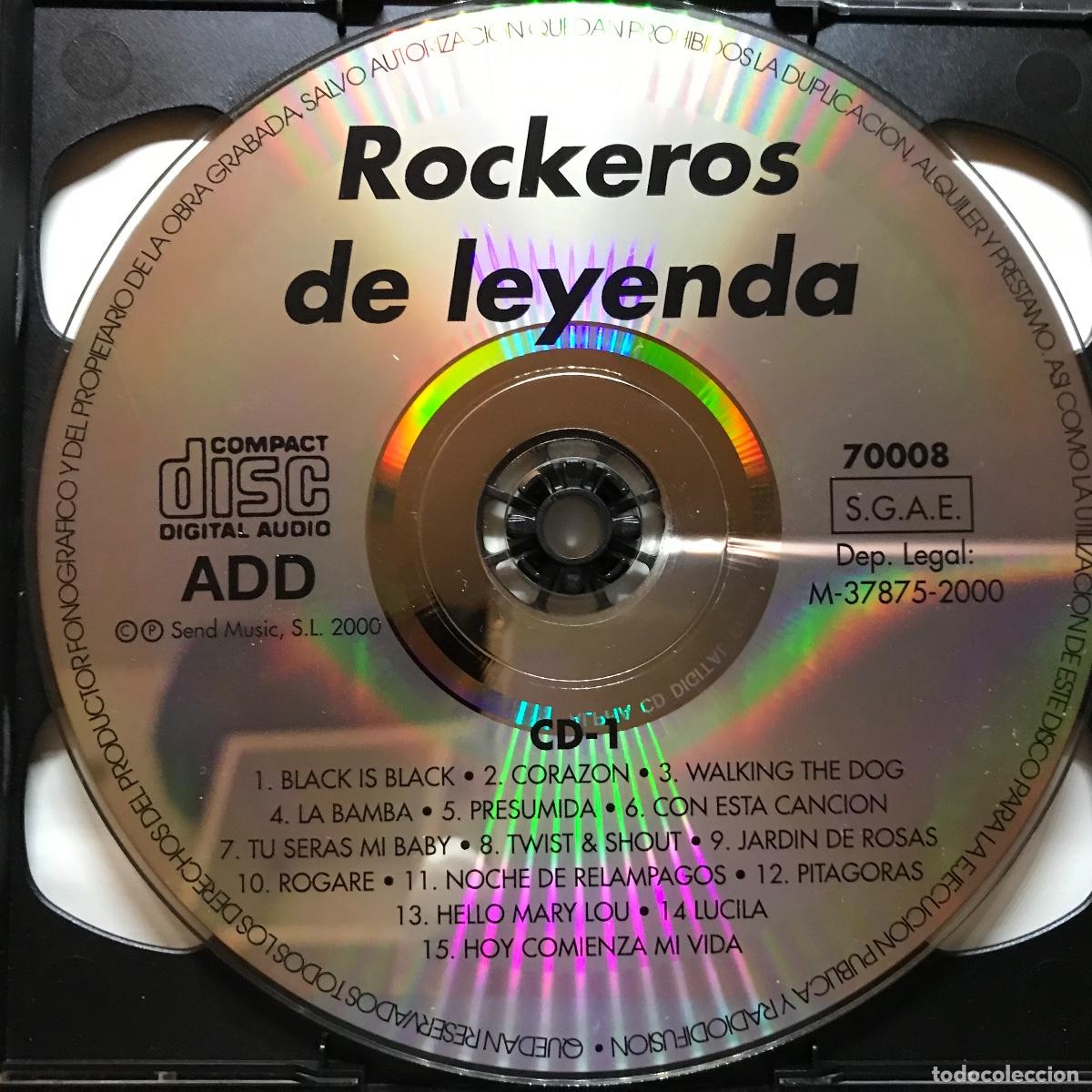 CDs de m&uacute;sica: Various ● Rockeros de Leyenda ● [2 x CD] Compilation - Foto 3